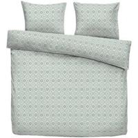 Dekbedovertrek Bella - groen - 240x220 cm - Leen Bakker - thumbnail