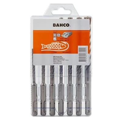 Bahco SDS+ borensets| 4-snijkanten | voor gewapend beton | 7-delig | 4651-SET-7 Bahco SDS+ borensets| 4-snijkanten | voor gewapend beton | 7-delig | 4651-SET-7