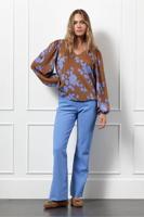 Studio Anneloes Flair Bonded Trousers 13240 Flared 6609 Lavender Blue - thumbnail