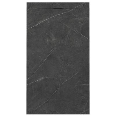 Zenon Essenza Minimal douchevloer - 140x80cm - antislip - antibacterieel - mineraalmarmer - rechthoek - Marble dark (zwart) 400000000000044903