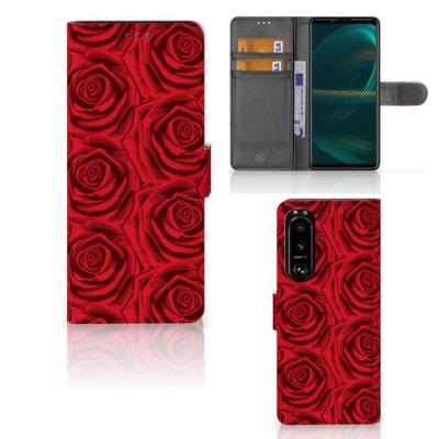Sony Xperia 5III Hoesje Red Roses Sony Xperia 5III Hoesje Red Roses