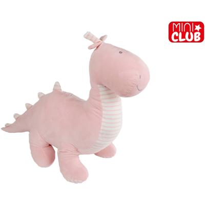 Mini Club knuffel dinosaurus junior 50 cm pluche roze