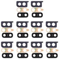 10 STKS camera lens cover voor de Galaxy A20 (zwart) - thumbnail