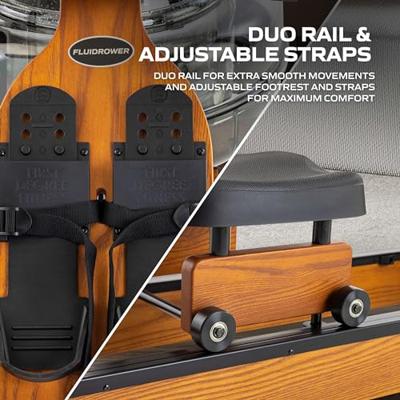 Fluid Rower Viking 3 V roeitrainer - thumbnail