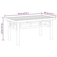 Salontafel 70x40x35 cm bamboe - thumbnail