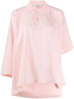 LANVIN Mother and Child asymmetric polo shirt - PINK - thumbnail