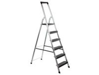 TRAPLADDER ALUMINIUM 6 TREDEN POWER STEP - thumbnail