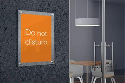 Nobo Premium Plus acryl informatiebord, wandgemonteerd, ft A4