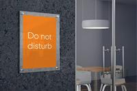 Nobo Premium Plus acryl informatiebord, wandgemonteerd, ft A5 - thumbnail