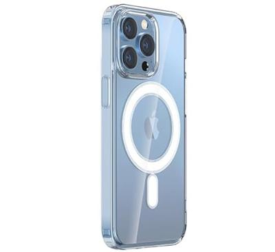 Casecentive Silicone MagSafe Case iPhone 16 Pro clear