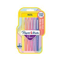 Fineliner paper mate flair pastel blister 6 kleur | 12 stuks - thumbnail