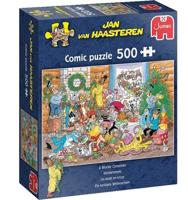 Jan van Haasteren - Kerstkriebels Puzzel 500 Stukjes - thumbnail