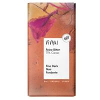 Vivani 285901 chocoladereep Pure chocolade 100 g - thumbnail