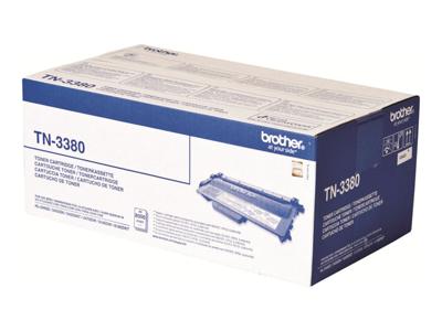 Brother toner, 8.000 pagina's, OEM TN-3380, zwart