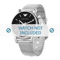 Horlogeband Armani AR1811 / AR1812 Mesh/Milanees Staal 20mm - thumbnail