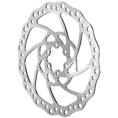 Tektro remschijf tr160-17 ø160/2.3mm zilver