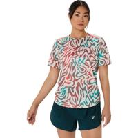 ASICS Road T-Shirt Dames - thumbnail