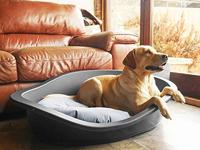 Rosewood hondenkussen tough & mucky ovaal grijs / navy - thumbnail