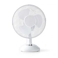 Nedis FNTB10CWT23 Tafelventilator 23 cm Wit - thumbnail