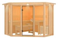 Karibu | Alcinda 2 Sauna met Dakkraag - thumbnail