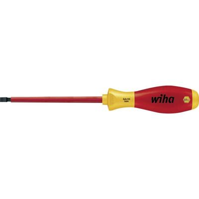 VDE Platte schroevendraaier Wiha 00825 00825 Kopbreedte: 4.5 mm Koplengte: 175 mm