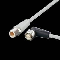 ifm Electronic EVF053 Verbindingskabel Aantal polen (sensoren): 4, 5 Stekker, recht, Bus, haaks 0.6 m 1 stuk(s) - thumbnail