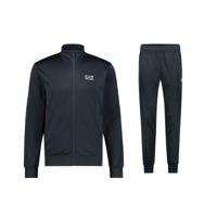 EA7 Emporio Armani Trainingspak Heren Donkerblauw/Wit - Maat S - Kleur: Donkerblauw | Soccerfanshop - thumbnail