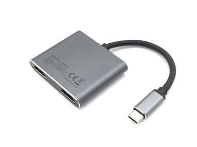 Equip 133484 usb-c 4 in 1 dual hdmi adapter