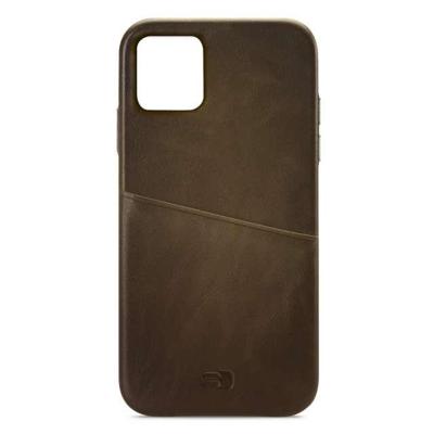 Senza Desire Leather Cover with Card Slot Apple iPhone 11 Pro Max Burned Olive Senza Desire Leather Cover with Card Slot Apple iPhone 11 Pro Max Burned Olive