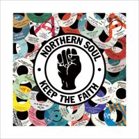 Kunstdruk Northern Soul Labels 40x40cm - thumbnail