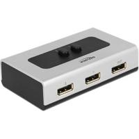 Delock 87668 DisplayPort 1.4 Switch 2 poort handleiding - thumbnail