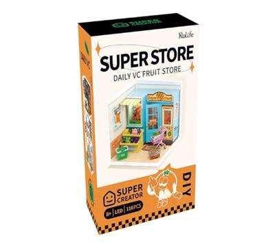 Robotime Super Fruit Store Bouwpakket DIY Knutselen