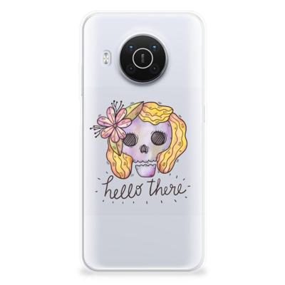 Silicone Back Case Nokia X10 | X20 Boho Skull Silicone Back Case Nokia X10 | X20 Boho Skull