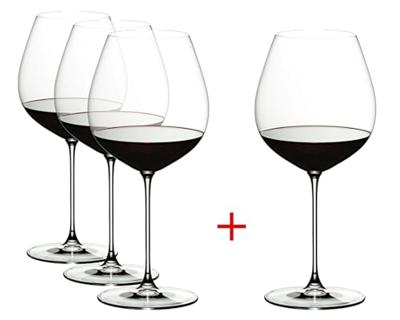 Riedel Wijnglazenset - Rode Wijnglazen - Veritas - Pinot noir - 710 ml - 4 stuks Riedel Wijnglazenset - Rode Wijnglazen - Veritas - Pinot noir - 710 ml - 4 stuks