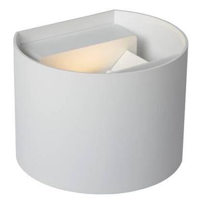 Lucide AXI - Wandspot / Wandlamp Badkamer - LED - 2x3,5W 2700K - IP54 - Verstelbare stralingshoek - Wit