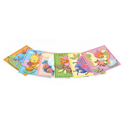 Playmais mosaic kaarten versieren insecten Playmais mosaic kaarten versieren insecten