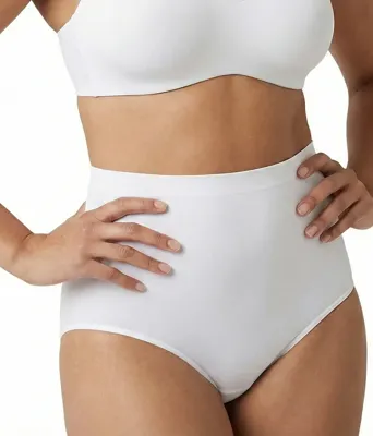 Perini dames Maxi slip elastische katoen - Naadloze dames onderbroek - Schijnt niet door