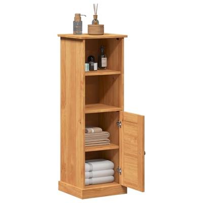 Badkamerkast met opslag VIGO Honingbruin 37 x 34 x 110 cm