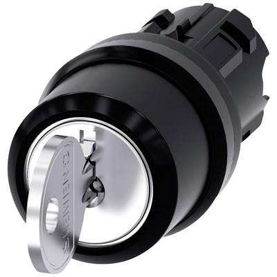 Siemens 3SU10004CL010AA0 3SU1000-4CL01-0AA0 Sleutelschakelaar 2 x 45 ° IP66, IP67, IP69/IP69K 1 stuk(s)