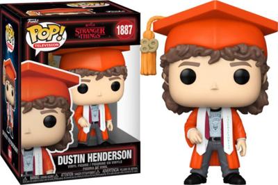 Stranger Things Funko Pop Vinyl: Dustin Henderson (Graduation)