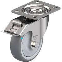 Blickle LEX-TPA 102KFD-FI Zwenkwiel met rem Wieldiameter: 100 mm Draagvermogen (max.): 110 kg 1 stuk(s) - thumbnail