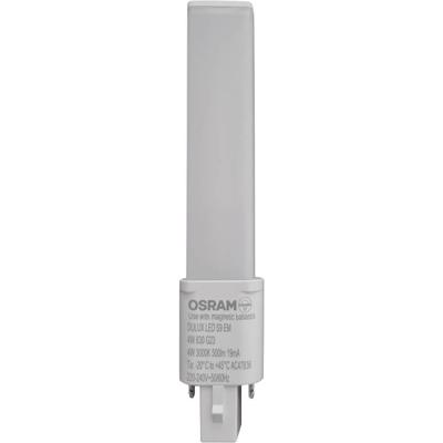 OSRAM HOMELIGHTING 4058075557994 LED Energielabel E (A - G) G23 4 W = 9 W Warmwit (Ø x l) 32.3 mm x 165 mm 1 stuk(s)