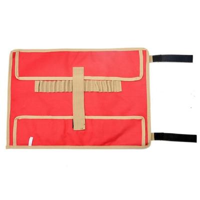 Outdoor Kampnagel opbergtas draagbare eenvoudige draagbare Tool Kit tent nagel opbergtas (rood)