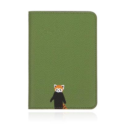 Paspoorthoes met extra opbergvakjes - PU Leer Wasbeer