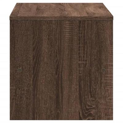 Tv-meubel 120x40x40 cm bewerkt hout bruin eikenkleurig