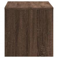 Tv-meubel 120x40x40 cm bewerkt hout bruin eikenkleurig - thumbnail