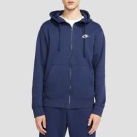 Nike Sportswear Club Fleece Trui Heren Midnight Navy/Midnight Navy/White L - thumbnail