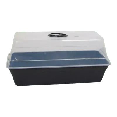 Moestuin kweekkas 39cm Zwart