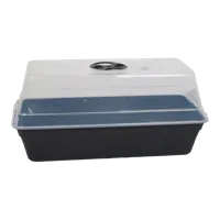 Moestuin kweekkas 39cm Zwart - thumbnail