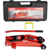 Carpoint hydraulische wagenkrik 4 wielen 2000 kg staal - thumbnail